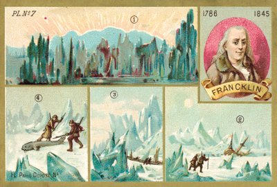 Sir John Franklin, British Arctic explorer by French School